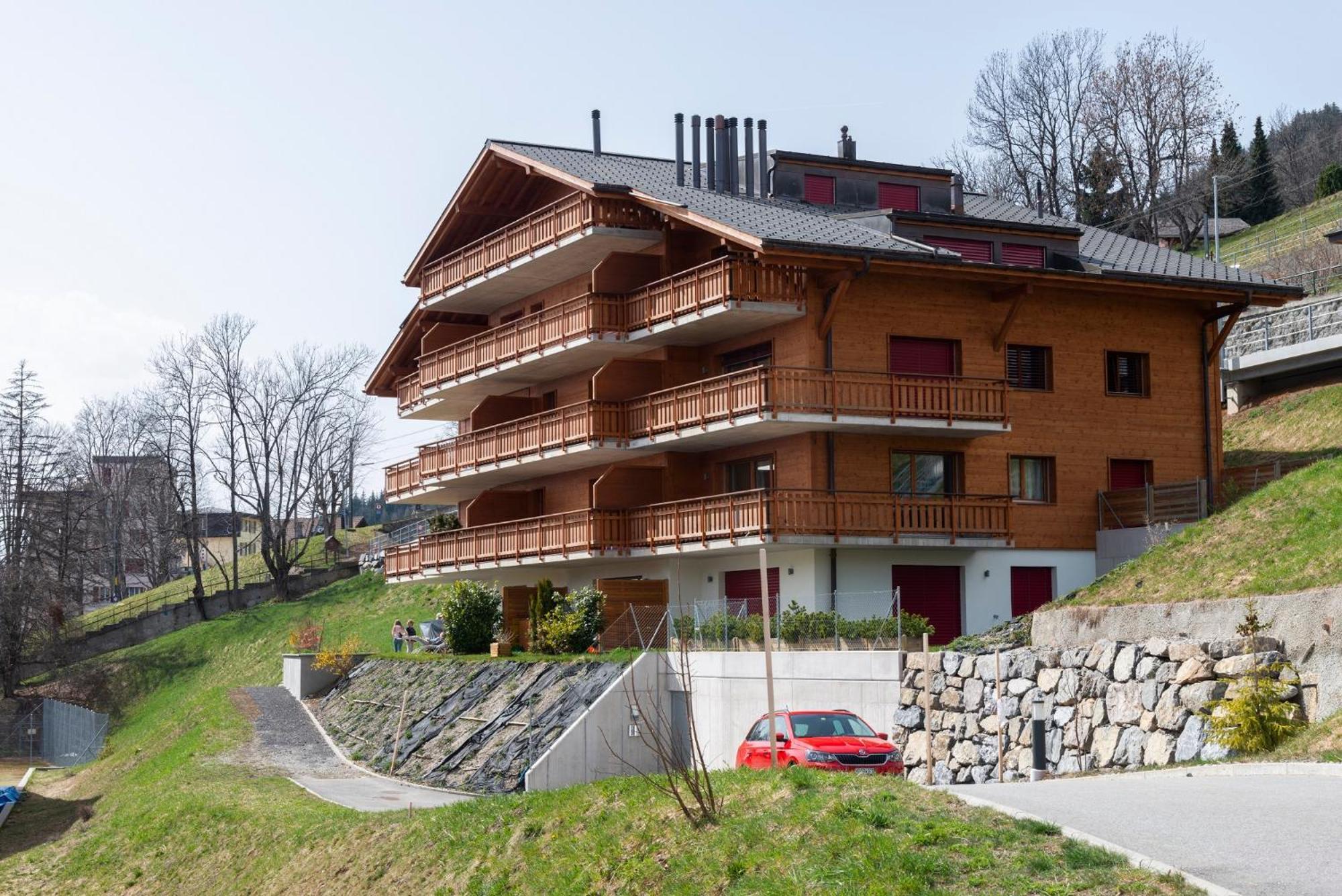 Domaine Du Parc 101B Lejlighed Leysin Eksteriør billede